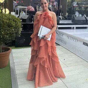 Aje Pandorea Layered Maxi Dress